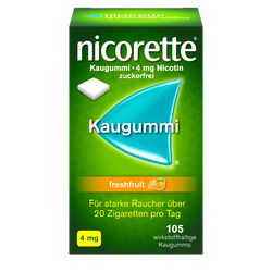 NICORETTE Kaugummi 4 mg freshfruit