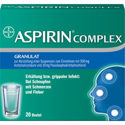 ASPIRIN COMPLEX Btl.m.Gran.z.Herst.e.Susp.z.Einn.