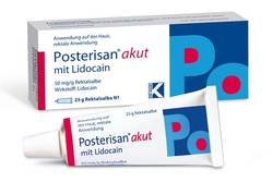 POSTERISAN Akut Salbe mit Analdehner