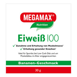 EIWEISS 100 Banane Megamax Pulver