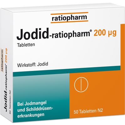 JODID-ratiopharm 200 g Tabletten
