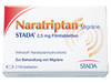 NARATRIPTAN Migrne STADA 2,5 mg Filmtabletten